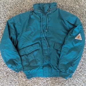 London Fog Teal Ski & Snow Jacket